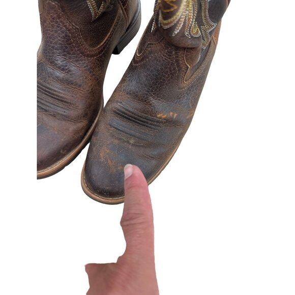 Ariat Western Men’s Brown Shoes/Cowboy Boots  size 7.5B SKU 2141 main image 4